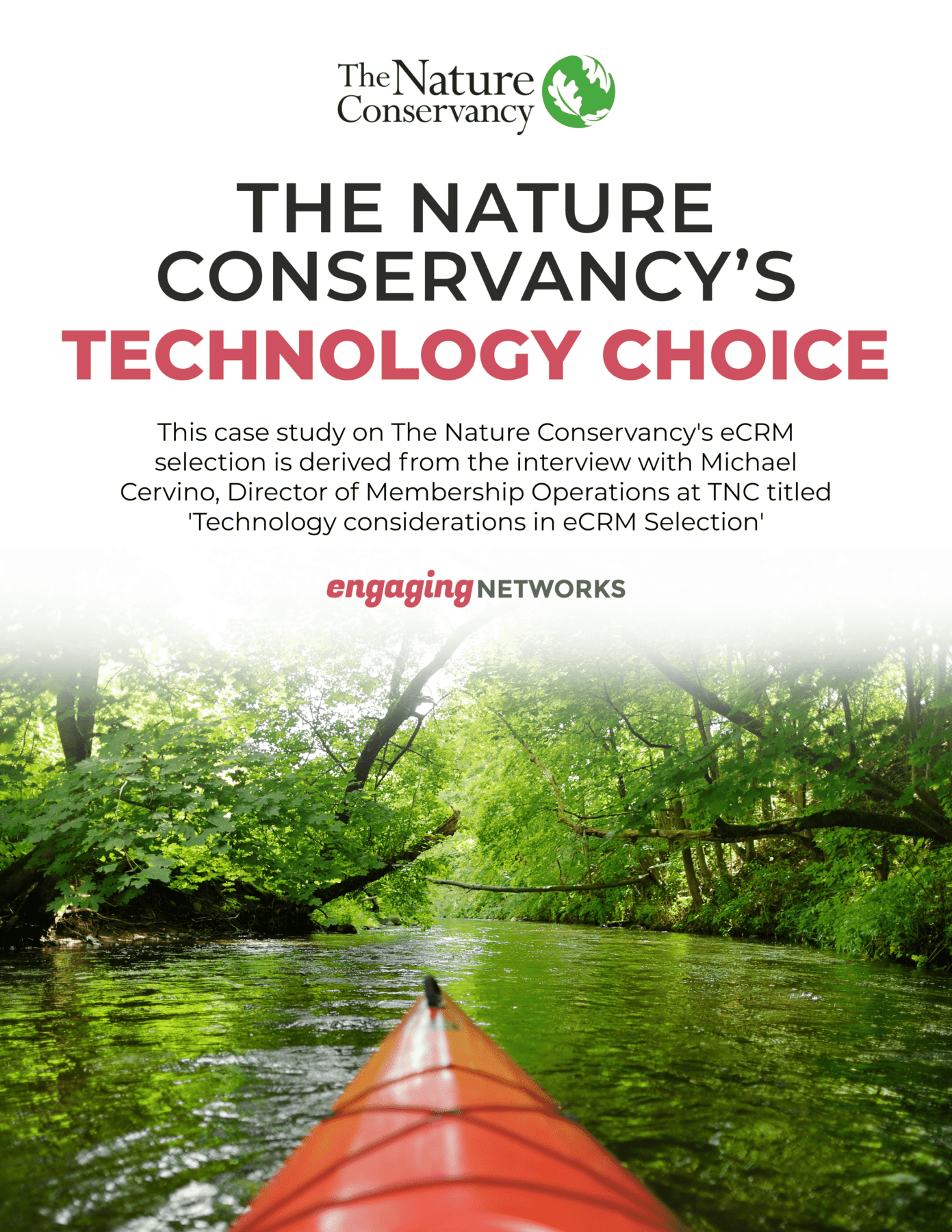 The Nature Conservancy's Donor Engagement Choice